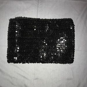 Black Sequin Tube  top
